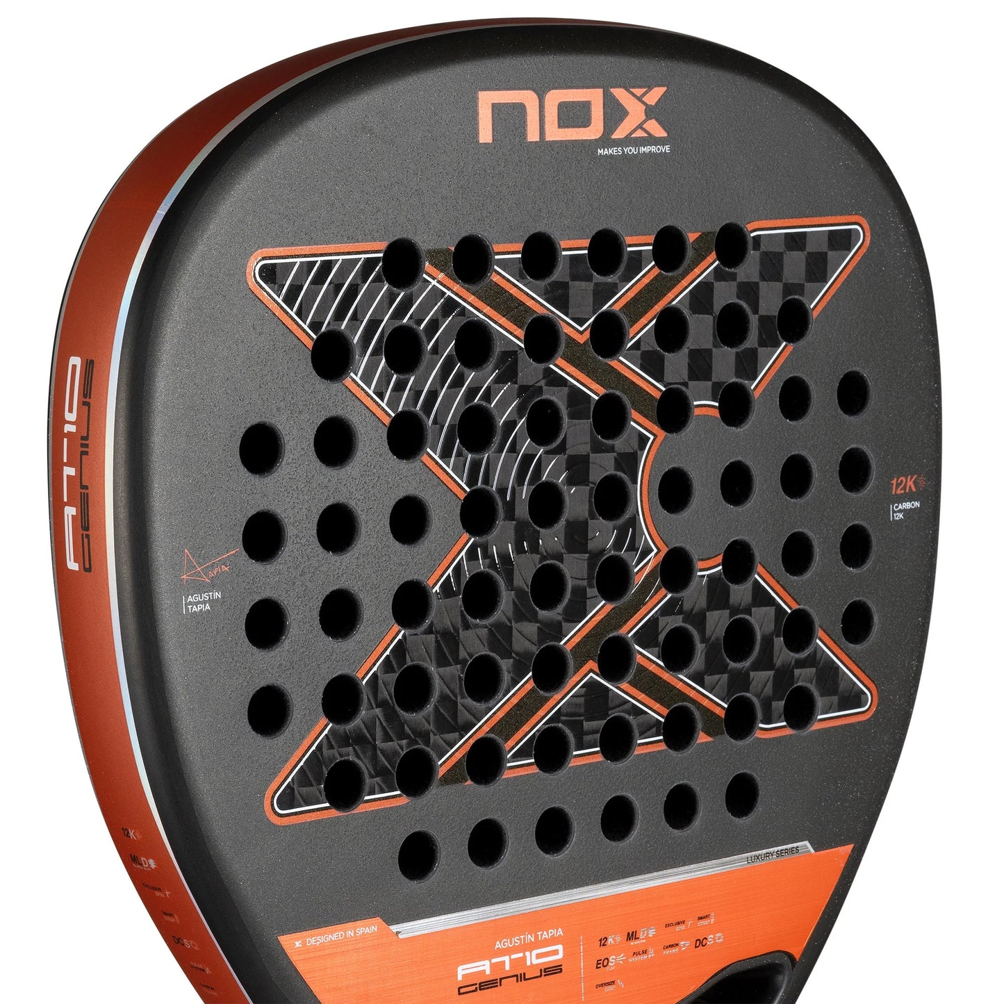 Nox AT10 Luxury Genius Attack 12K 2025 מחבט